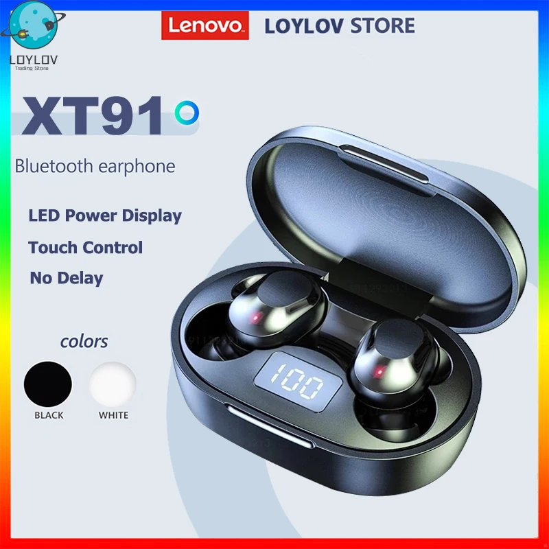 

Оригинальные беспроводные Bluetooth-наушники Lenovo TWS, Hi-Fi стереонаушники-вкладыши с микрофоном, гарнитура LP10/LP40/LP1S/XT91/LP5