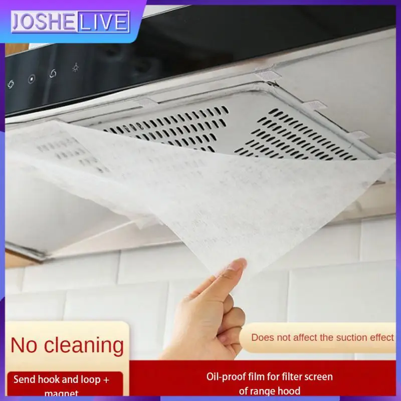 

Household Oil-absorbing Paper Free Cutting Oil-absorbing Cotton Non-woven Fabric Quick Cleaning Oil-proof Filter Range Hood