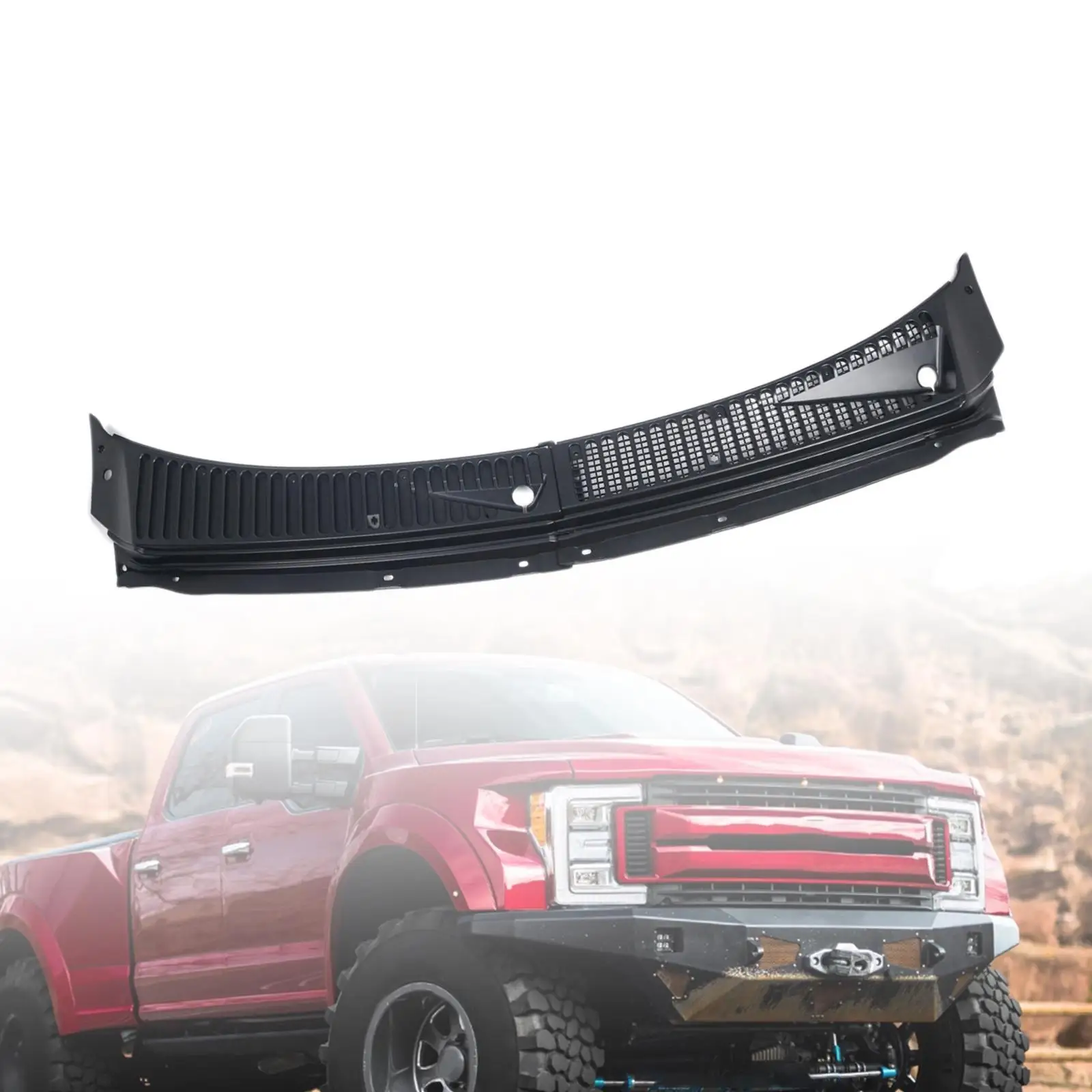 2-х шт. решетки капота стеклоочистителя 4C3Z-25022A69-aaa детали для Ford Super Duty