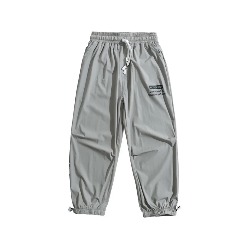 

Boys Summer Leggings Children's Casual Pants Children's Brand Casual Pants Summer Ice Silk Baby Boys Sweatpants Overalls