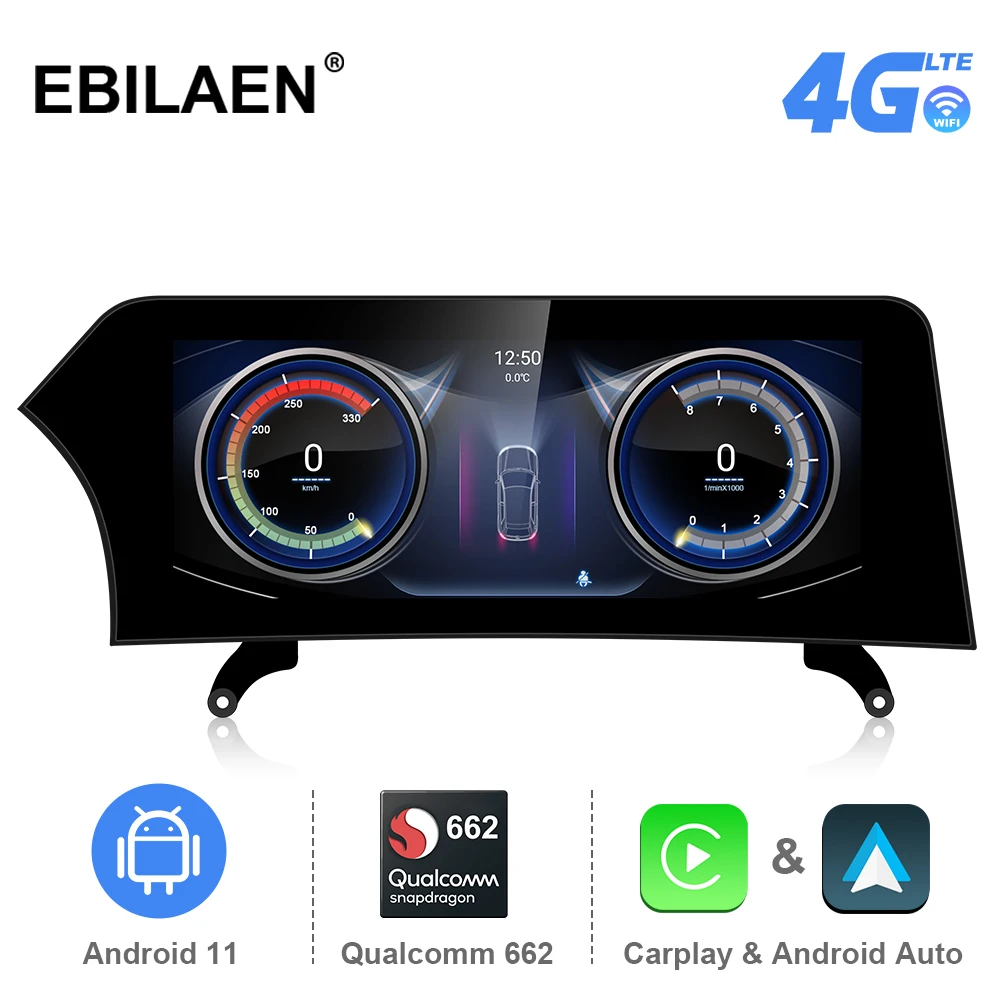 Android 11.0 12.3' Car Radio for BMW X3 F25 CIC NBT X4 F26 Blue Anti G-lare Screen Multimedia GPS Navigation Carplay 4G Wifi |