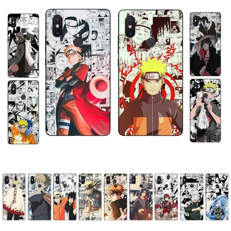 

BANDAI Naruto Manga Phone Case for Xiaomi mi 5 6 8 9 10 lite pro SE Mix 2s 3 F1 Max2 3