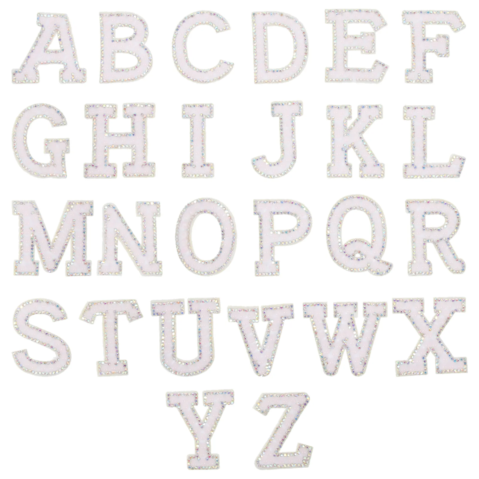 

Patchclothing Letter Repair Embroidered Alphabet Embroidery Kidsfabric Sew Sewing Clothes Decorative Appliques Jeans Letters A Z