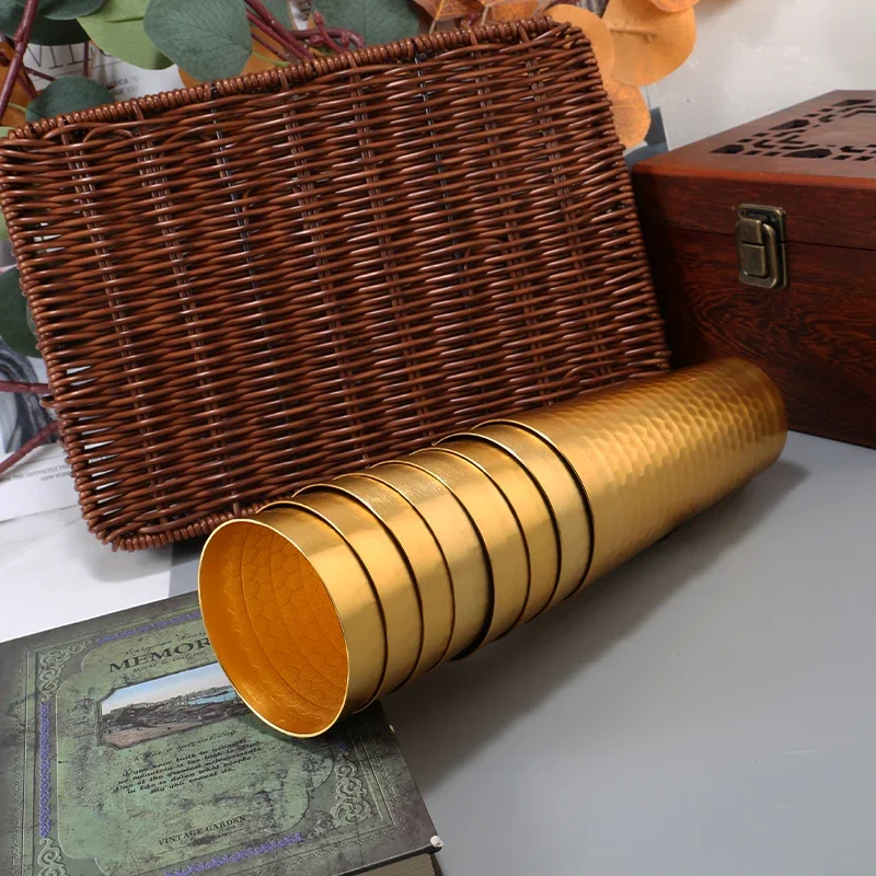 Алюминиевая кружка в японском стиле размер 400 мл идеально подходит для холодных