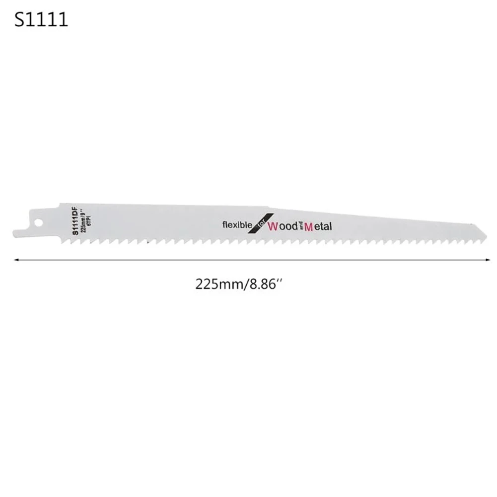 

1PC 150/225/300mm HCS Reciprocating Saw Blade For Cutting Wood Chipboard Plastic Pipe Automobile Manufacture Cutting Tool Parts