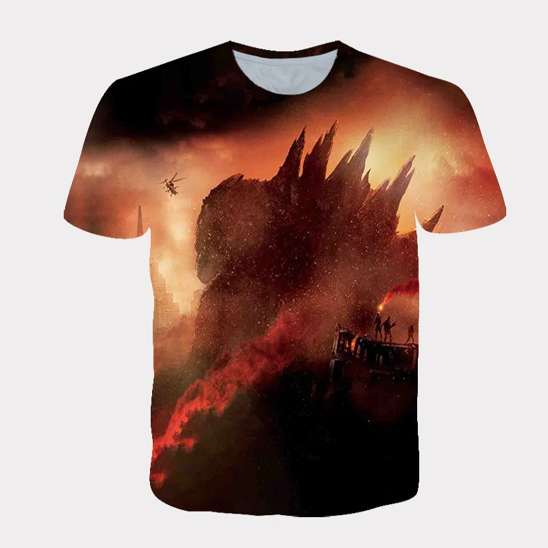 

2023 New Men Literature Art Simple 3D Landscape Sunset Casual Graphic T Shirts Women Printed T-shirt Lovers Tee Personality Tops