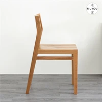 cxh white oak cherrywood solid wood dining chair japanese primary color