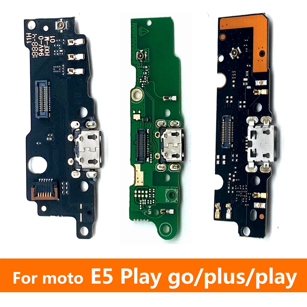 5 шт. для Moto E7 E6S E4 E6 Plus E5 Play Go E 2020 E4T USB-порт зарядки док-станция разъем гибкий кабель