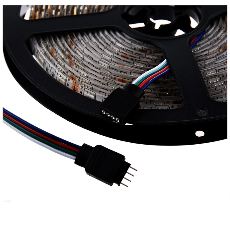 Светодиодная лента 3х RGB 5 М 5050 гибкая светодиодная 300 лампа водонепроницаемая