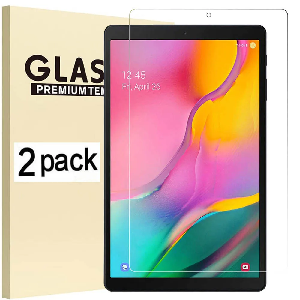 

[2 Packs] Tempered Glass For Samsung Galaxy Tab A A7 A8 S2 S3 S4 S5e S6 S7 S8 Lite 7.0 8.0 10.1 10.4 10.5 11 Screen Protector