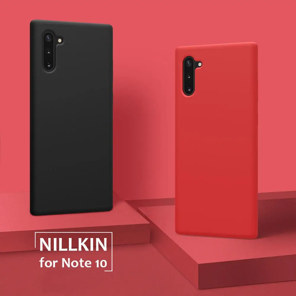 

for Samsung Galaxy Note 10 Case Nillkin Flex Pure Luxury Silicone Soft Touch Back Cover for Samsung Note 10 5G Nilkin Phone Case