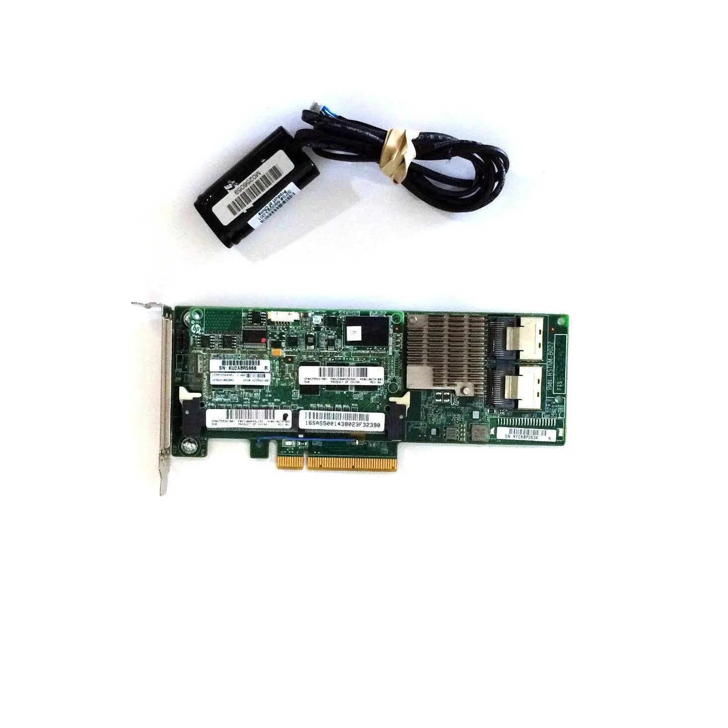 Фото 631670-B21 633538-001 Контроллер Smart Array P420 2 ГБ 2G FBWC 6 ГБ 2P SAS + 660093-001 №1