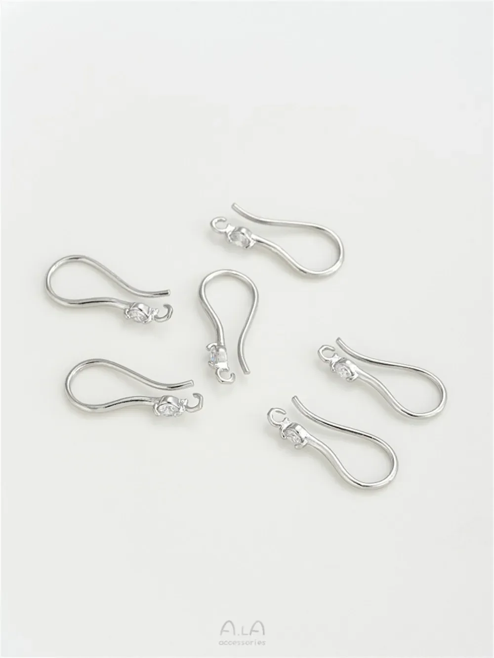 14-каратное золото инкрустированный цирконом ушные крючки аксессуары сделай сам