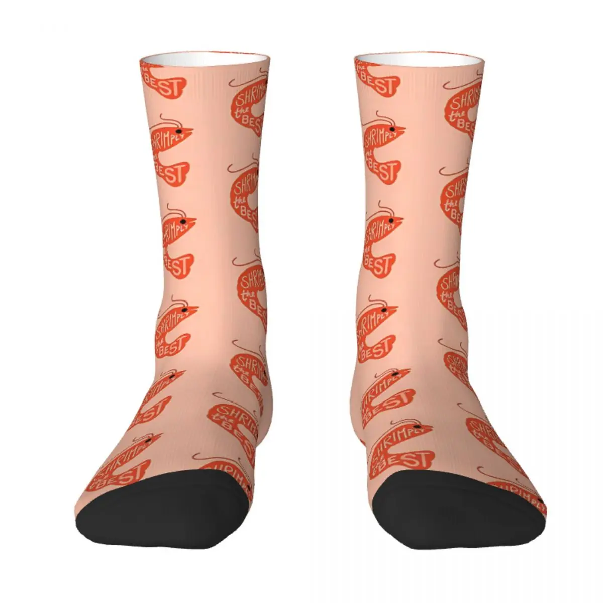 

Shrimply The Best Sock Socks Men Women Polyester Stockings Customizable Sweetshirt