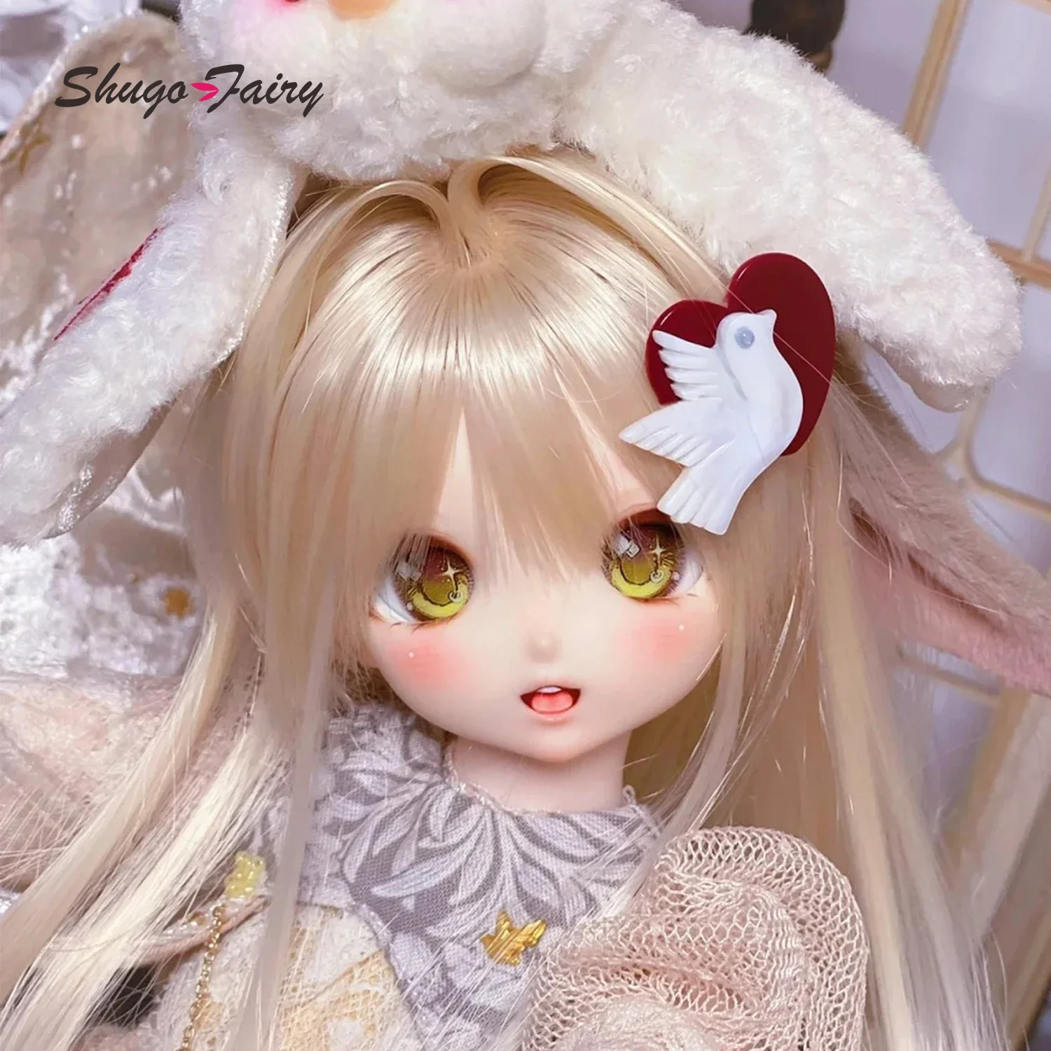 Фото Кукла BJD Tao 1/4 с открытым ртом, без одежды, в японском стиле, с милым выражением лица, шарнирная кукла Shugafairy BJD №1