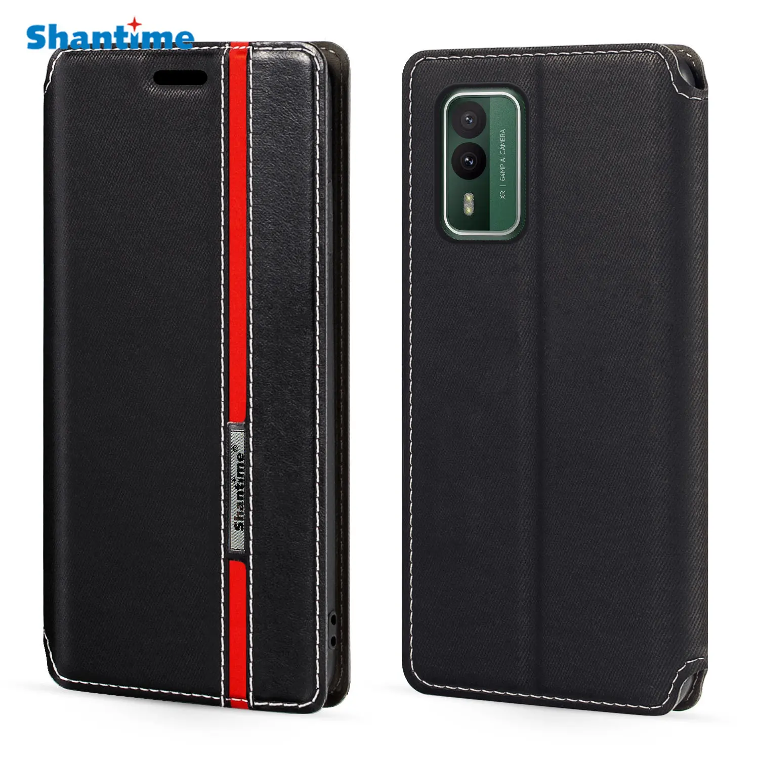 

For Nokia XR21 Case Fashion Multicolor Magnetic Closure Leather Flip Case Cover with Card Holder For Nokia XR30