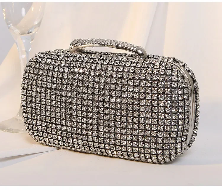 

Crossbody Luxury New Party Shoulder Bag Stones Chain Shiny Bags Purses XIYUAN Wedding Clutch Evening Lady Bag Diamond Rhinestone