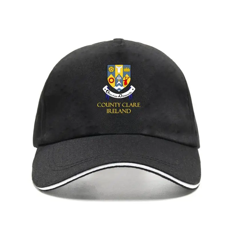 

Мужская бейсбольная кепка с надписью County Clare, ирландский герб, шляпа для женщин и мужчин, Кепка с надписью Bill