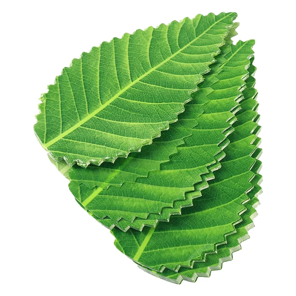 

Sushi Leaf Decorations Plate Sashimi Leaves Decor Decorativedish Fake Ornament Tray Garnish Japanese Divider Artificial