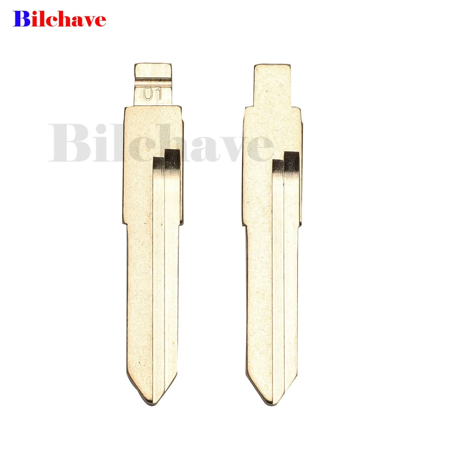 Jingyuqin 10 Шт. Замена Лезвия Ключа Для VW Audi Peugeot B5 NB Series — Прочный Материал ABS