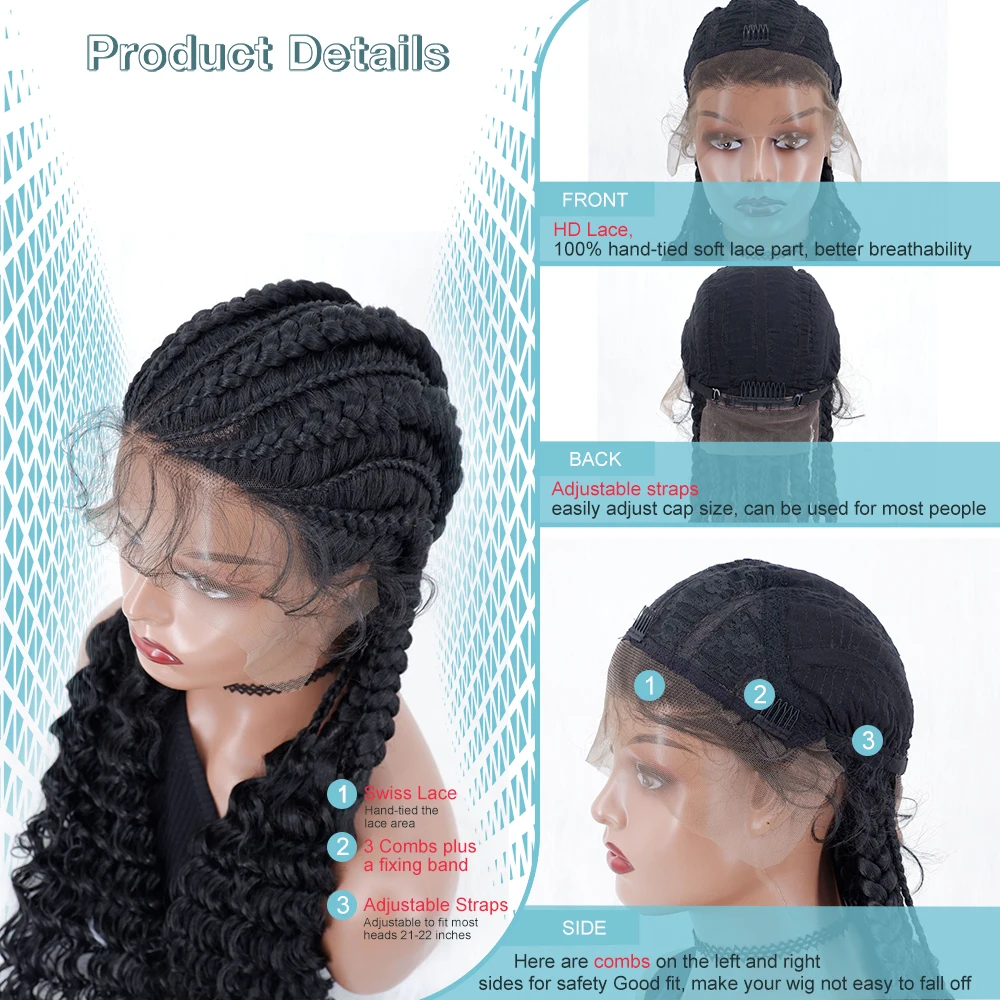 Рисунок 4 - Парик Akono Плетеный с кружевом спереди