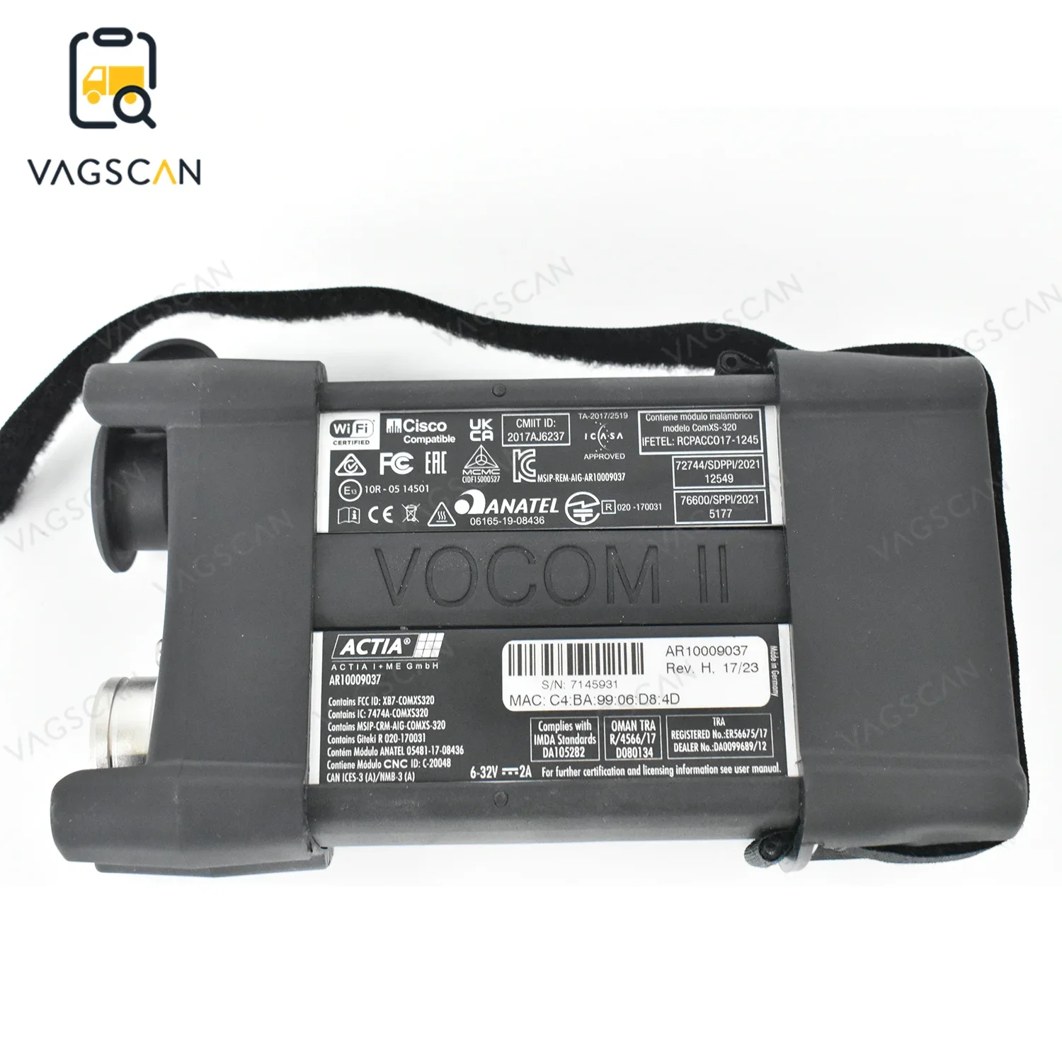 Для Vocom II 88894000 + Твердая книга для ноутбука CF54 с устройством V2.8.150 PTT 2 Premium Tech Tool Impact