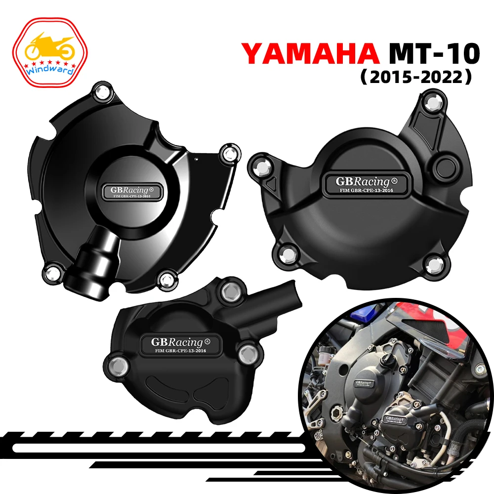 

Motorcycle Engine Cover Engine Protection Cover Anti-drop Fit For YAMAHA MT-10 MT10 2015 2016 2017 2018 2019 2020 2021 2022