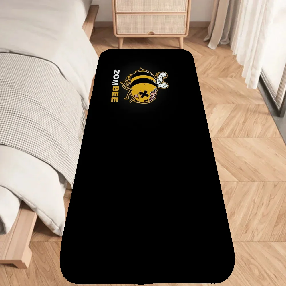 Придверный коврик с изображением румян и пчелы декоративные аксессуары для дома
