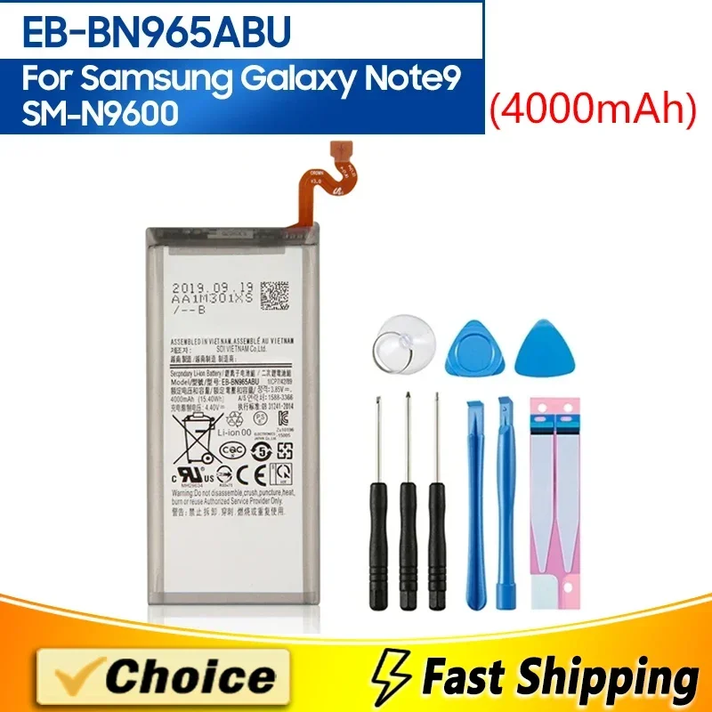 EB-BN965ABU абсолютно новая запасная батарея для телефона + инструмент Samsung Galaxy Note9 Note 9