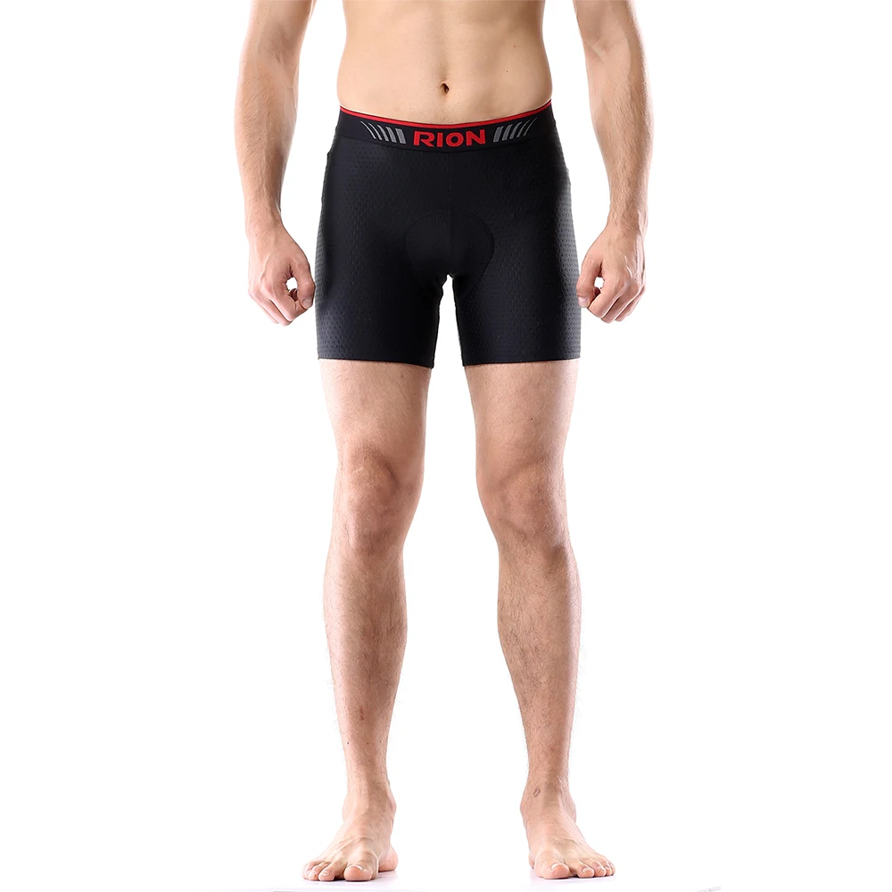 Мужское Велосипедное нижнее белье RION мужские шорты трико байкерские