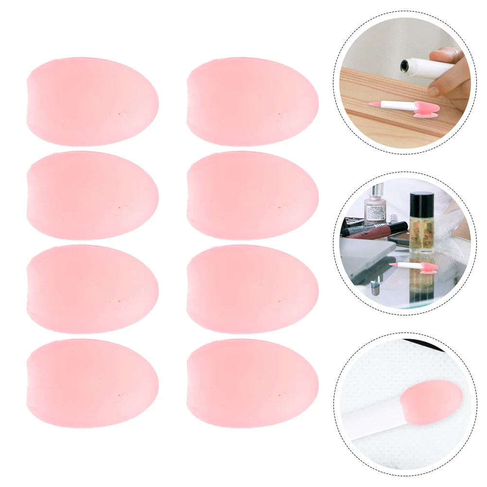 

Brush Lip Makeup Cover Covers Silicone Protector Protectors Brushes Anticap Caps Holder Losstravel Applicator Lostguards Make