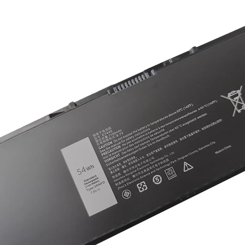 Фото Новый аккумулятор для ноутбука 3RNFD 7,4 В, 7100 мАч, 54 Втч для Dell Latitude 14 E7450 E7420 серии V8XN3 34GKR 451-BBOG BBFV №4