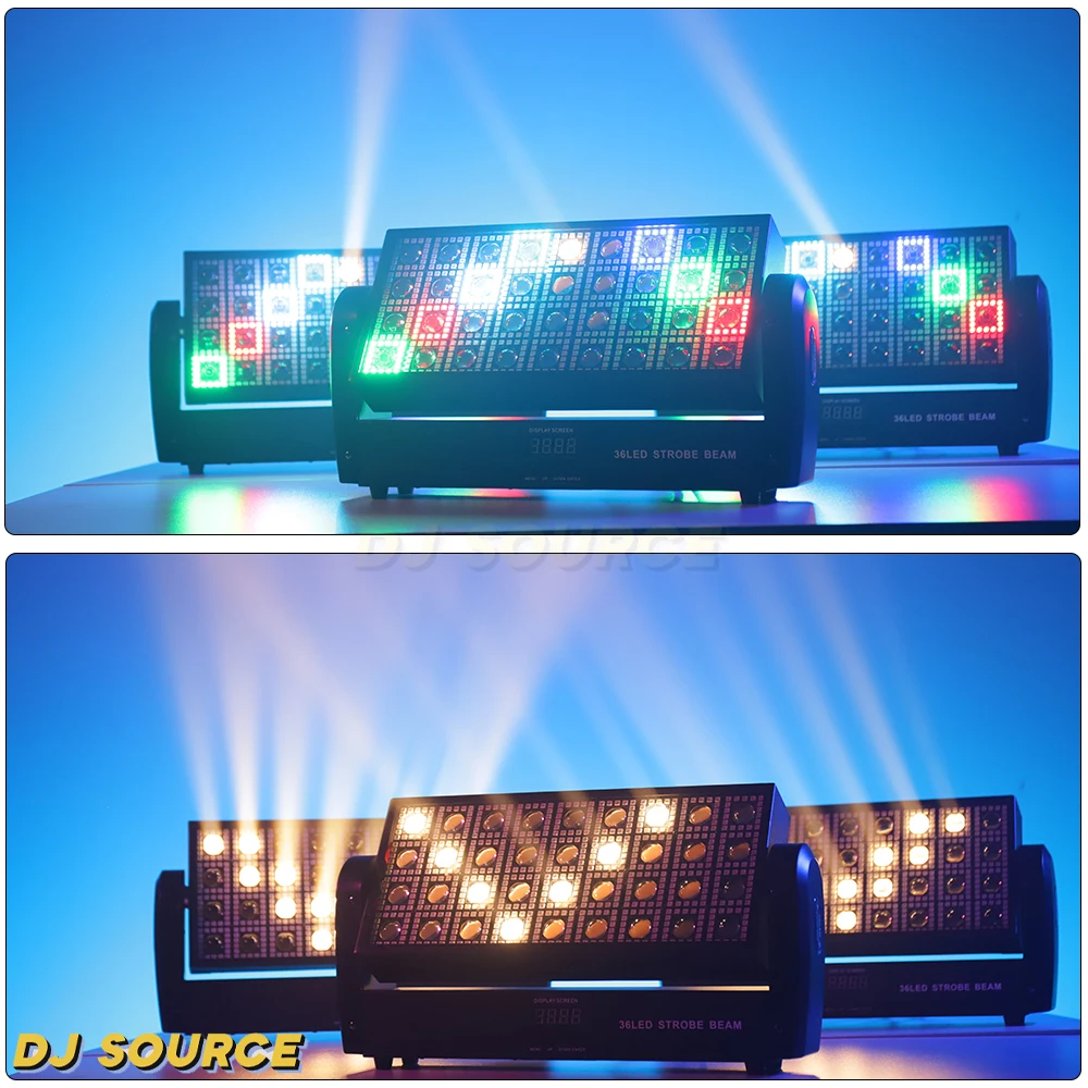 Светодиодный 36x3w тёплый светильник 648Pcs RGB Pixel Wash движущаяся головка Flash Wall Racing Horse