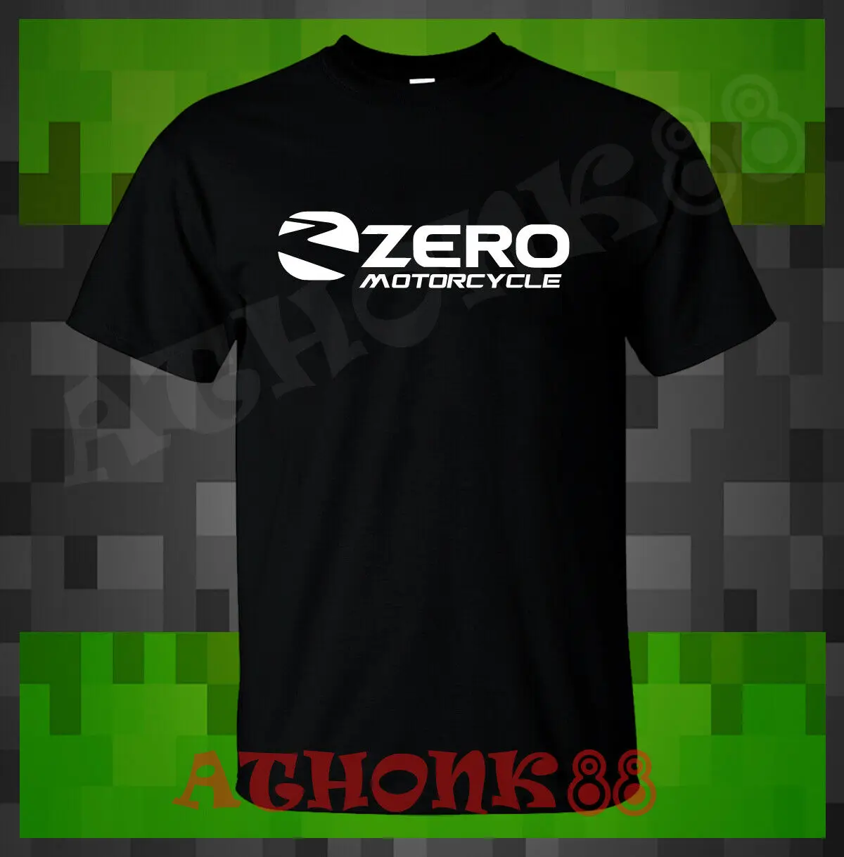 

New 2022 T SHIRT FIT FOR Zero Motorcycle Logo Men's T-Shirt