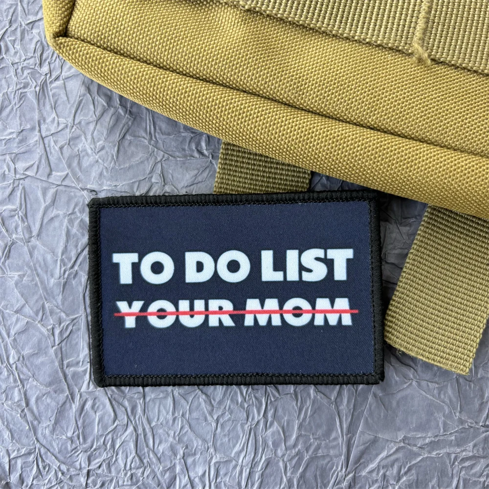 Нашивки для одежды с принтом вашей мамы тактическое оборудование военные