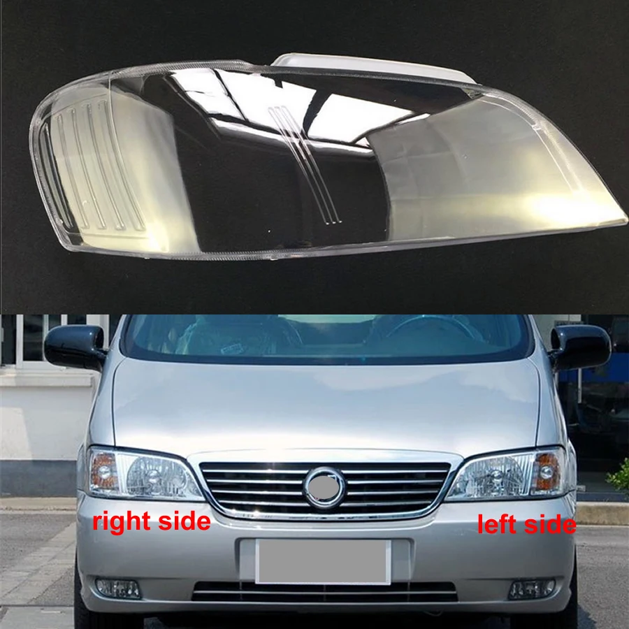 

For Buick Gl8 2004-2007 Headlamp Shell Headlight Cover Transparent Shade Lamp Lens Plexiglass Replace Original Lampshade X