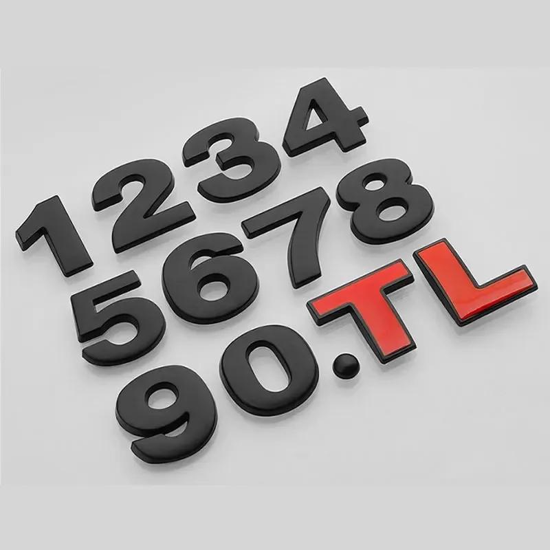 

Стандартная наклейка со смещением автомобиля 1,0 1,2 1,4 1,5 1,6 1,8 2,0 2,2 2,4 2,5 2,8 3,0 л T, металлический значок багажника, эмблема, наклейка, аксессуары