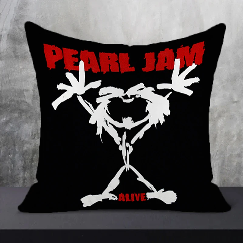 

Pearl-Jam Decorative Pillowcases Art Pillowcase Home Decor Furniture Pillow Cases Cushions Cushion Cover Pillows Sofa Covers