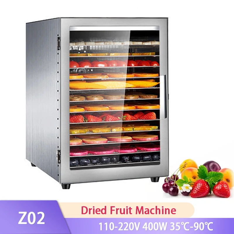 12 Trays Food Dried Fruit Machine Dryer For Vegetables Dried