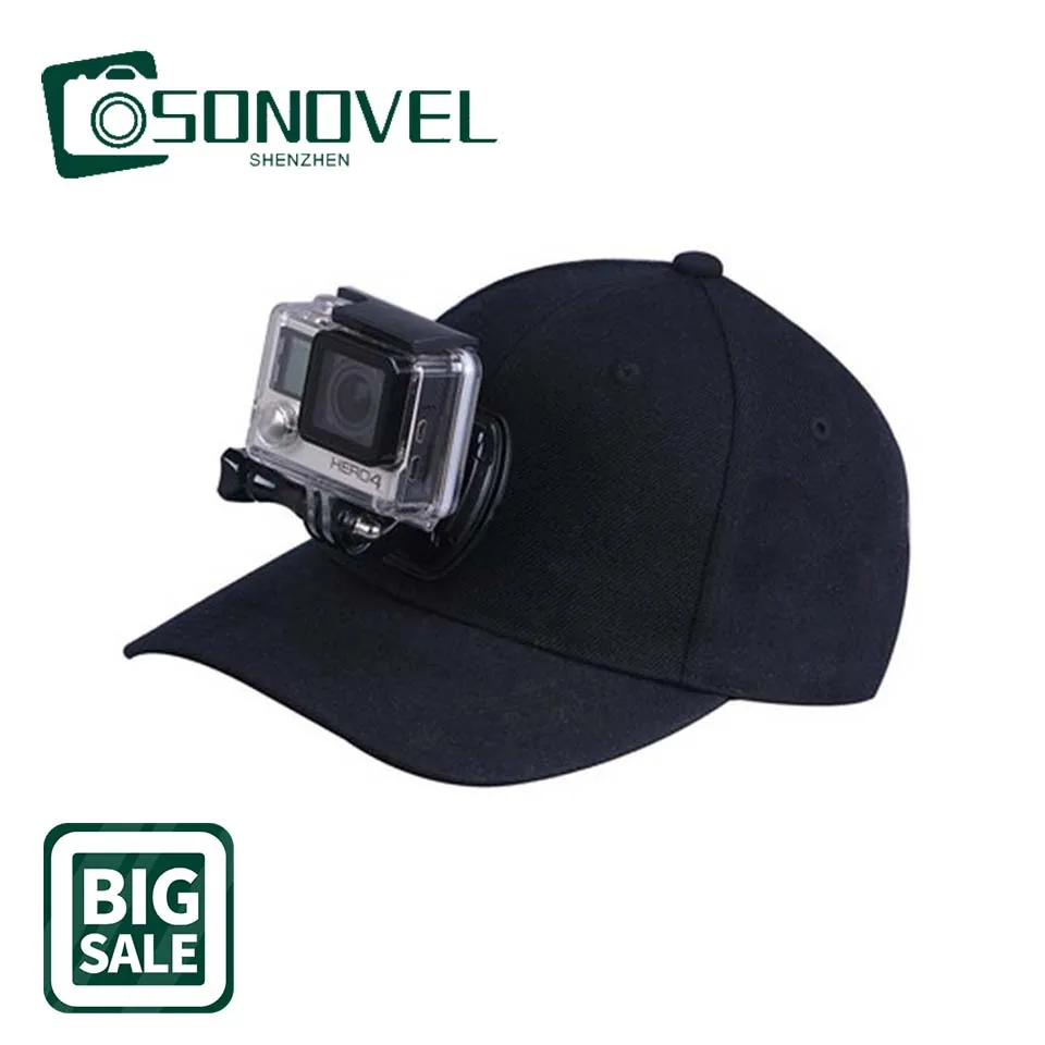 

Adjustable Canvas Pocket Camera Head Hat Sun Hat Cap For Gopro Pocket Camera Sport Action Camera Accessorie