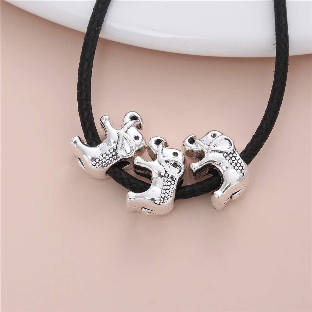 

Изысканные Женские аксессуары из бисера в стиле Пандоры, металлический слон «сделай сам» для изготовления ювелирных изделий, браслетов и о...