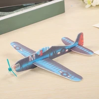 15pcs simulated airplane toys airplane model plaything outdoor kids toys random color