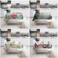 new fashion modern waterproof oilproof tablecloth home hotel party tea coffee table cover dining table decoration accessories