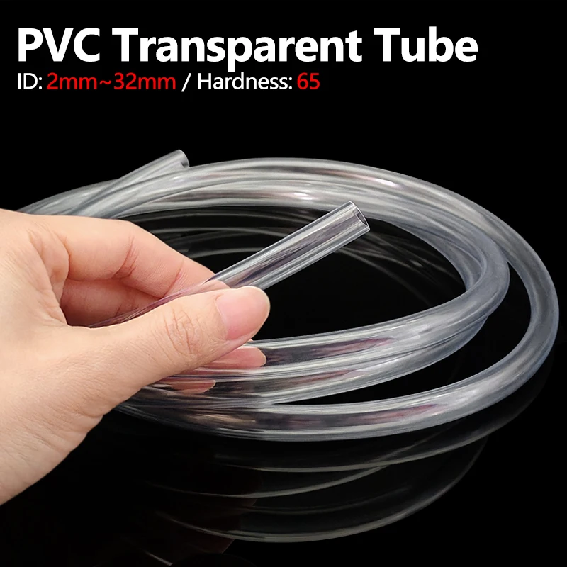 

Гибкая пластиковая помпа для воды без запаха, прозрачная гибкая трубка, размеры 1 м/3 м, Φ 2, 3, 4, 5, 6, 8, 7, 10, 12, 14, 16, 18, 20, 25, 32 мм