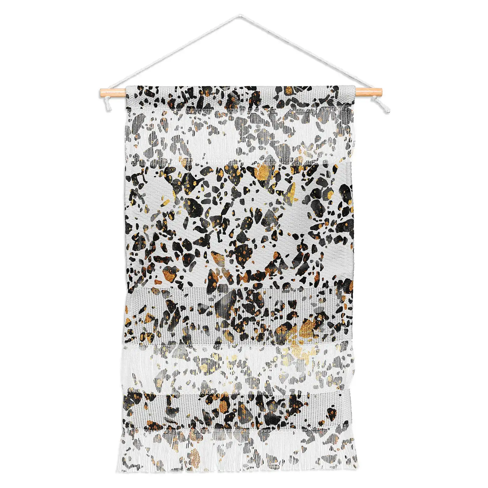 

Gold Speckled Terrazzo Wall Hanging