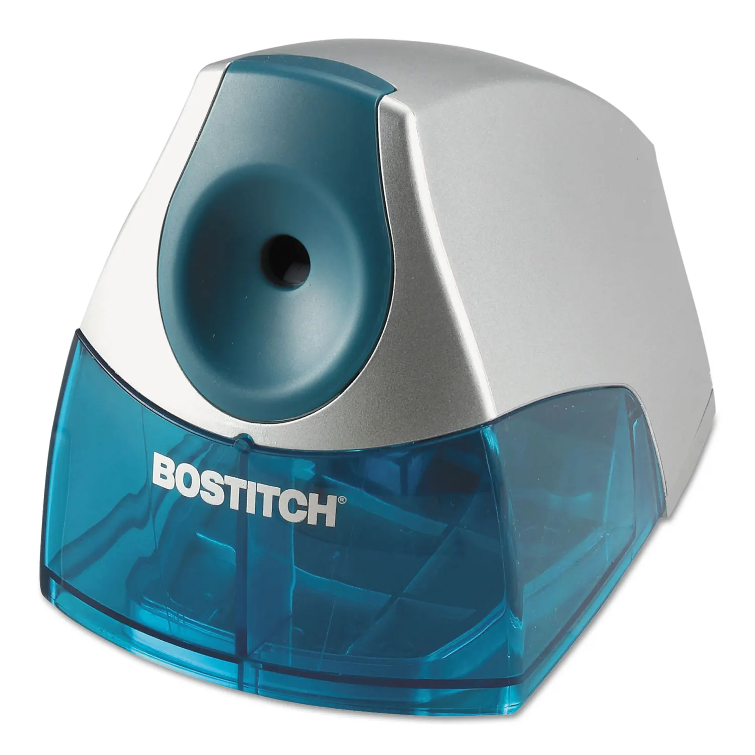 

Personal Pencil Sharpener, Ac-powered, 4.25" X 8.4" X 4", Blue