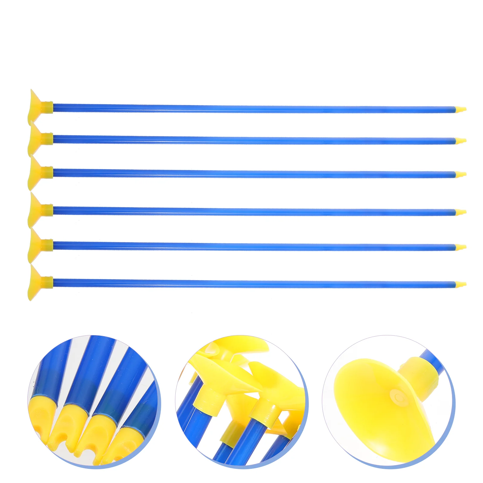 

Kids Suction Cup Arrows Toys PVC Plastic Sucker Arrows Archery Bow Replacement Kids Outdoor Toy 42cm