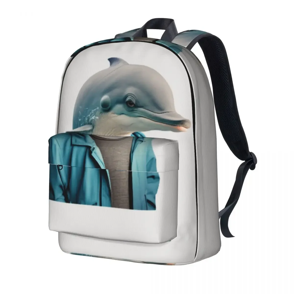 

Dolphin Backpack Amazing Dapper Clothing Kawaii Backpacks Boy Workout Large High School Bags Custom Rucksack