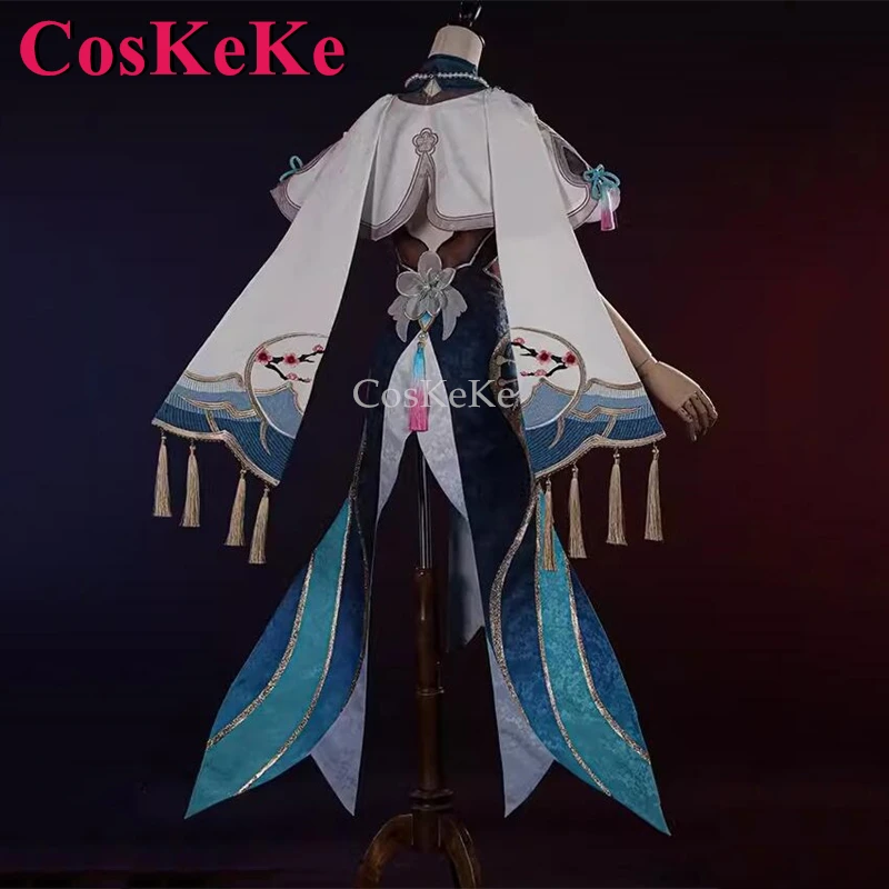 CosKeKe Ruan Mei Косплей Игра Honkai: Star Rail Костюм Полный комплект Элегантная униформа