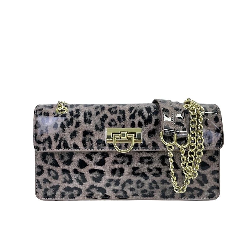 

Free Shipping Chains Shoulder Latest Bags 2023 Women Handbags Luxury Ladies Bags Crocodile Pattern Crossbody Design Bags Tote